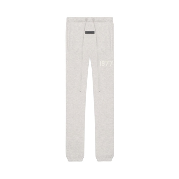 Fear of God Other - Fear of God FOG Essentials 1977 Jogger Sweatpants Light Oatmeal Grey / Off White
